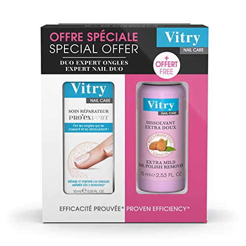 Vitry Pro Expert Nail Care Duo with Free Remover Away With Pain