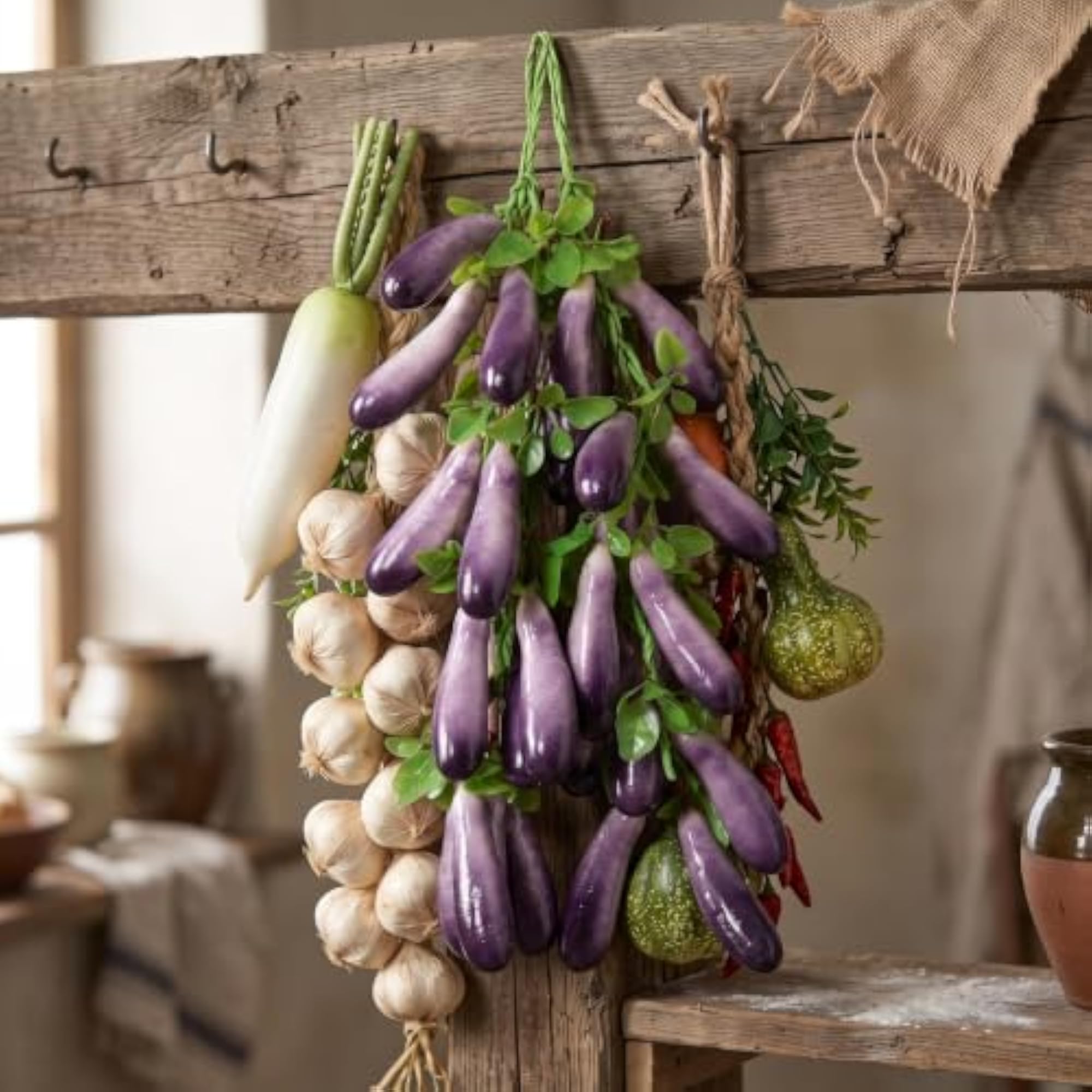 Artificial Vegetable and Fruit String for Decor