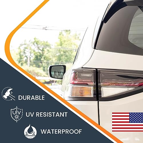 Image of Magnet Me Up American Flag and Reversed American Flag Magnet Decals, Opposing 2 Pack, 3x5 Inches, Heavy Duty Automotive Magnet for Car, Truck, SUV or Any Other Magnetic Surface