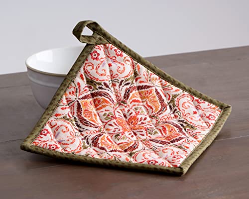 Maison D' Hermine Oven Mitt + Pot Holder 100% Cotton Heat Resistant Kitchen Oven Gloves thumb #7