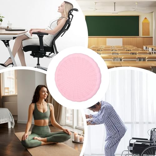 Disque de stabilité gonflable avec pompe coussin d'exercice double face - 6
