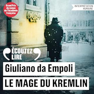 Diseño de la portada del título Le mage du Kremlin