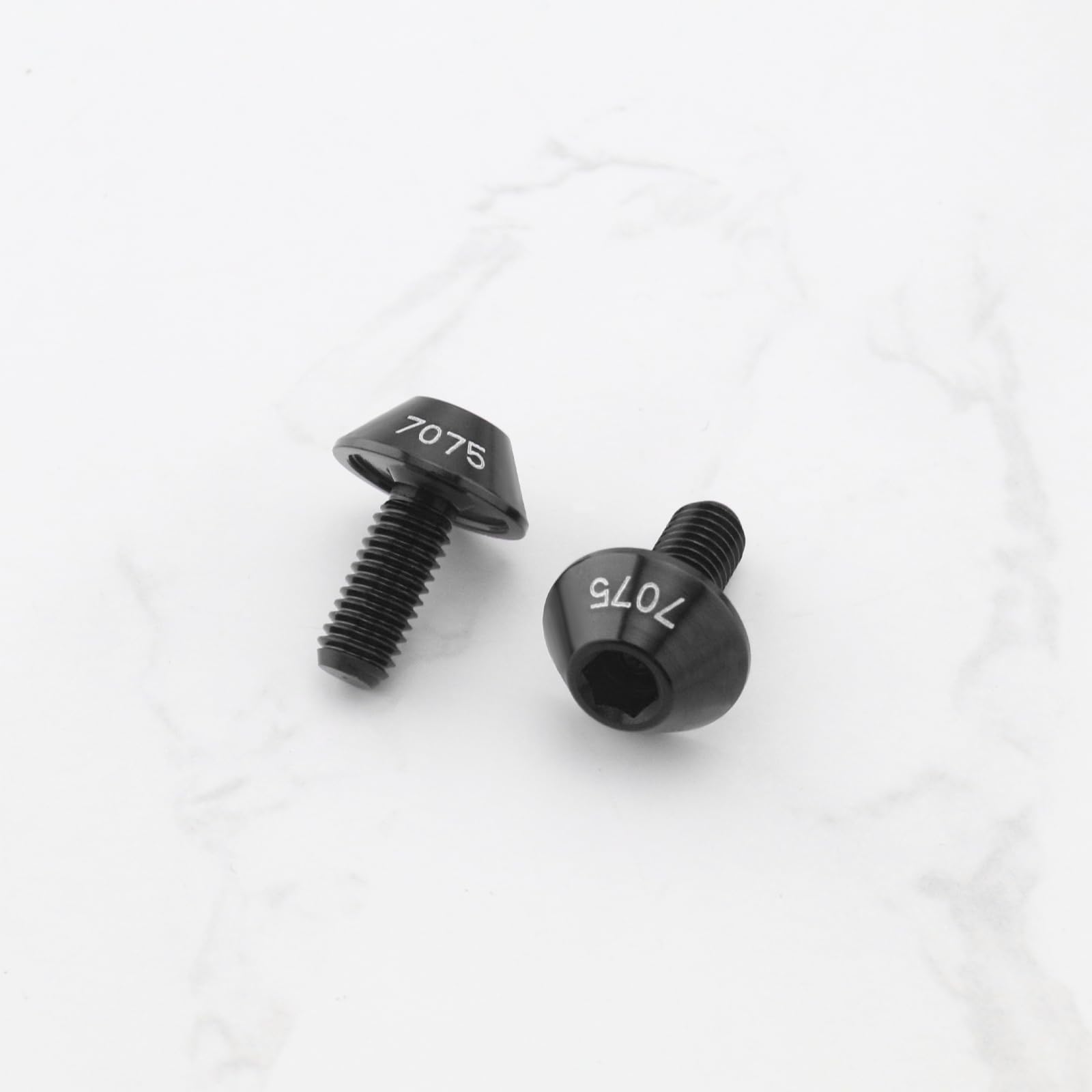 4 szt. M5 x 12 mm Rowerowa klatka na butelkę wody, śruby sześciokątne, uchwyt na bidon rowerowy, śruby do roweru górskiego, szosowego, czarny
