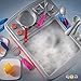 Play22 17 Pc Kids Play Sink with Running Water - Kitchen Sink Toy - Toddler Sink Toy with Real Faucet & Drain, Dishes, Utensils - Play Cooking Stove W/Pan - Kitchen Toys for Toddlers & Kids