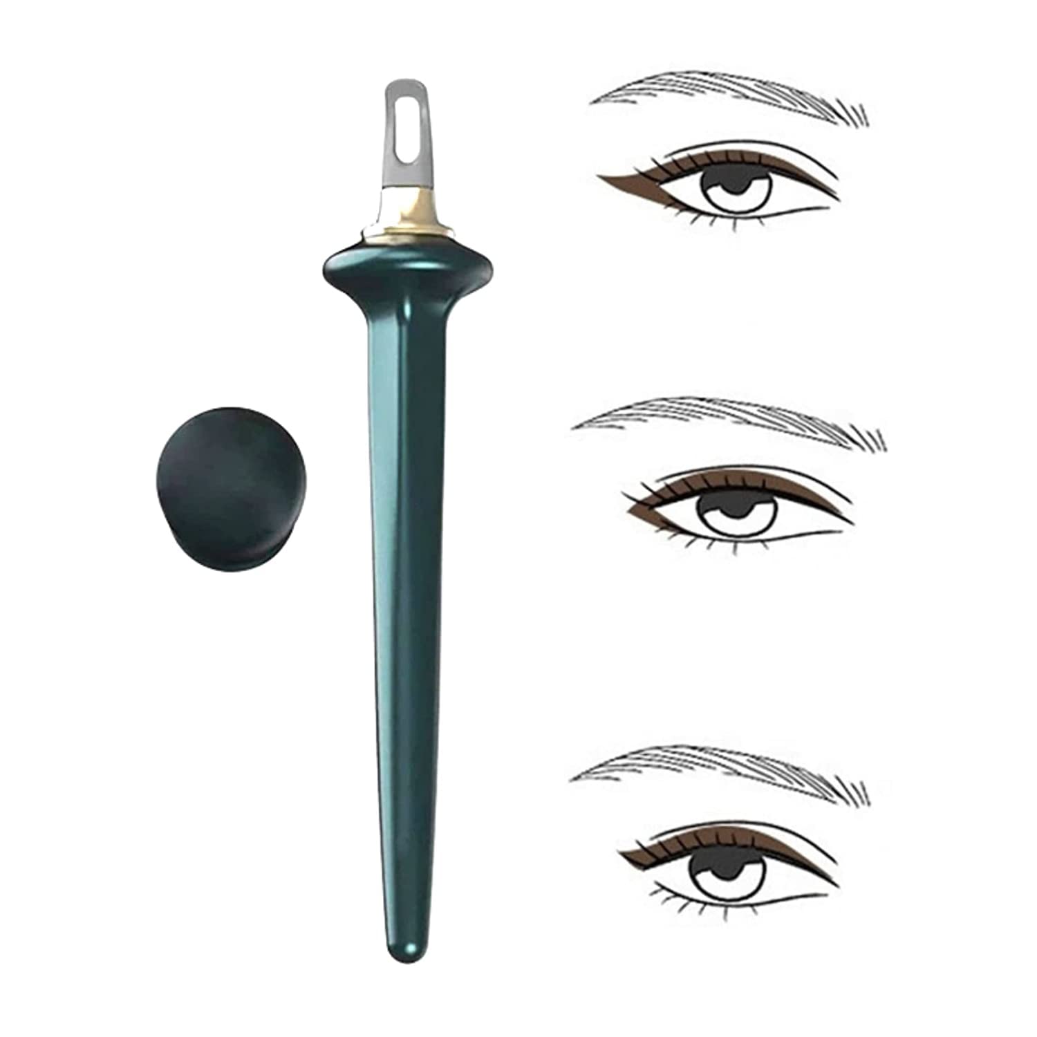 Buy TCCO ENTERPRISE Silicone eyeliner tool, Easy NoSkip Eyeliner