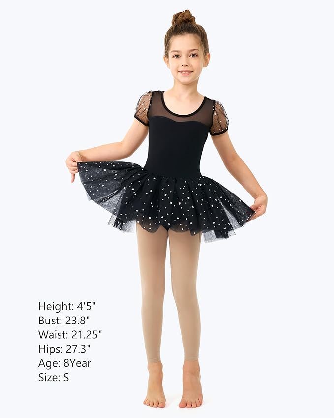 Image of Brachy Girls' Ankle Length Sheer Tights, Stretchable Hosiery Stockings for Kids, Comfortable Pantyhose for Dresses, Skirts, School, Dance & Special Occasions-(BABYCUTWIN1)