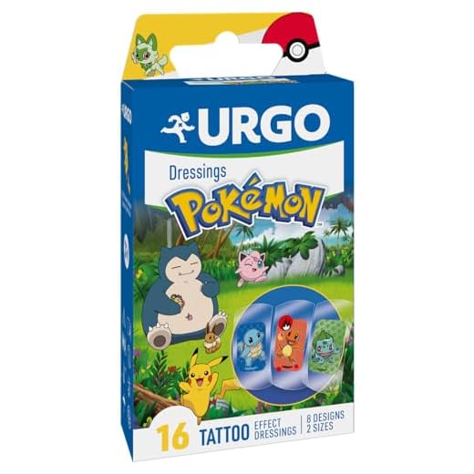 Urgo - Pokemon - 16 apósitos