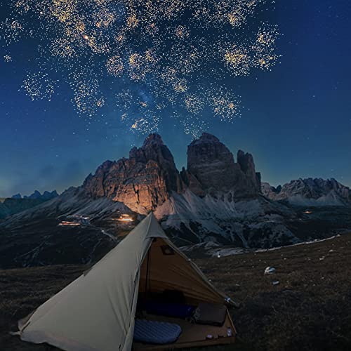 Kingcamp Torino Hot Tent With Stove Jack Wind-Proof Canvas Tent For 4 Seasons Camping Teepee Hot Tent With Snow Skirt Hiking Hunting Luxury Camping Tipi Tent thumb #4