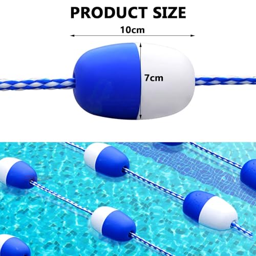 Separadores de carriles de piscina de 3m ideales para playas y zonas infantiles 3