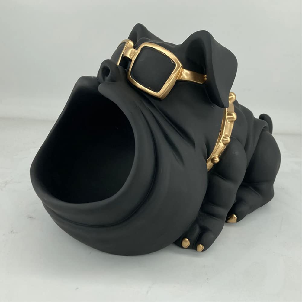 Amazon.co.jp: 3d 犬の像の置物ミニチュア彫刻デスク雑貨収納ボックス装飾コインバンク : ホーム＆キッチン