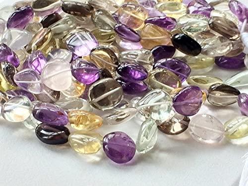 Multi Gemstone Plain Tumbles perles naturelles pour créer vos bijoux de lithothérapie