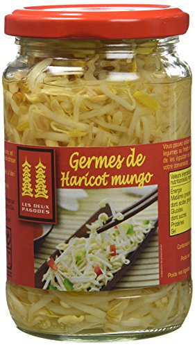 LES DEUX PAGODES Germes de Haricot Mungo 180 g - Lot de 6 Cover