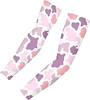 Vista 11 de JEOCODY Mangas deportivas de refrigeración cubierta de protección solar mangas de brazo protector UV mangas protectoras