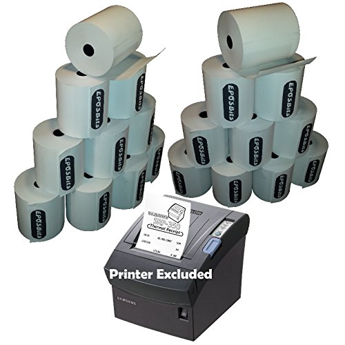 Rouleaux imprimante srp-350 noir bixolon samsung pour ticket de caisse x20