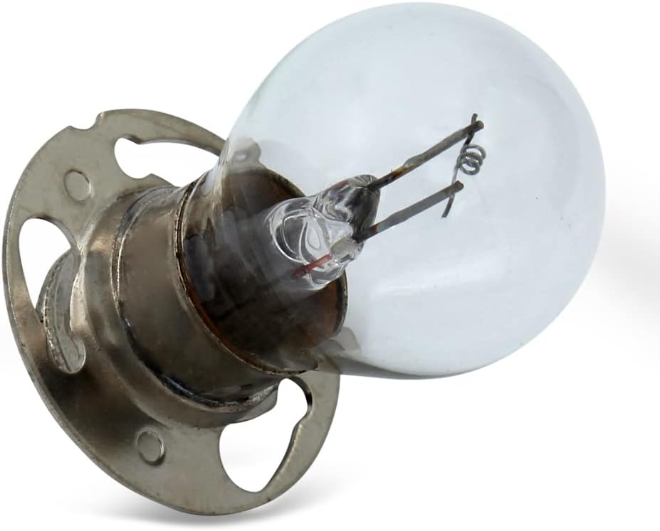 Technical Precision Microscope Light Bulb 20W Replacement for Light Bulb/Lamp 1634 Flanged P15D30 Double Contact Base S8 20V Halogen Bulb - Clear - 1 Pack