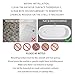 Yimobra Non Slip Bath Mat, Super Strong Suction Cups,34.5