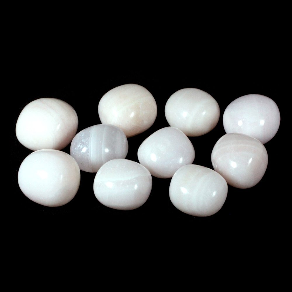 CrystalAge Mangano Calcite Tumble Stone (Extra Grade) (20-25mm) - Pack of 5