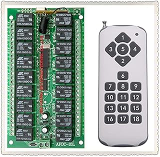New 1000M Long Range DC12V 18CH 18Channe RF Wireless Remote Control Switch System, 1 X Transmitter + 1 X Receiver,315/433 MHZ