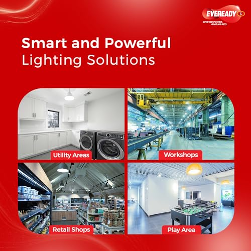 Image of EVEREADY 50W LED Hammer Bulb, High CRI & High Efficiency