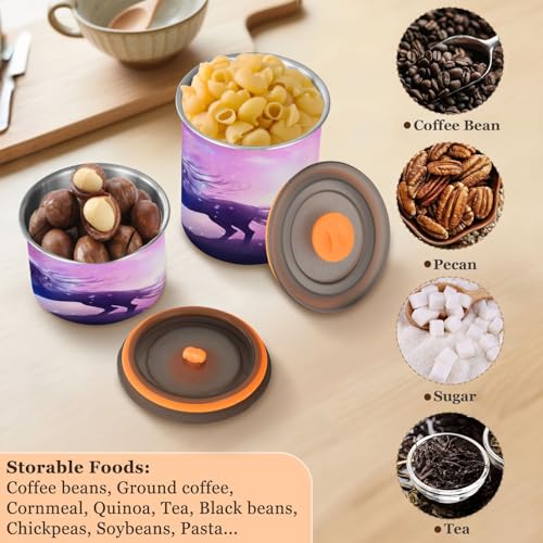 Contenedor de café hermético acero inoxidable 30oz miniatura 5