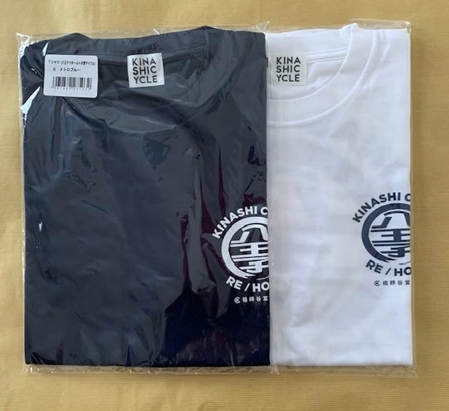 八王子リホーム×木梨サイクル　コラボTシャツ　メトロブルー　Sサイズ Tシャツ（八王子リホーム×木梨サイクル） | 木梨サイクル