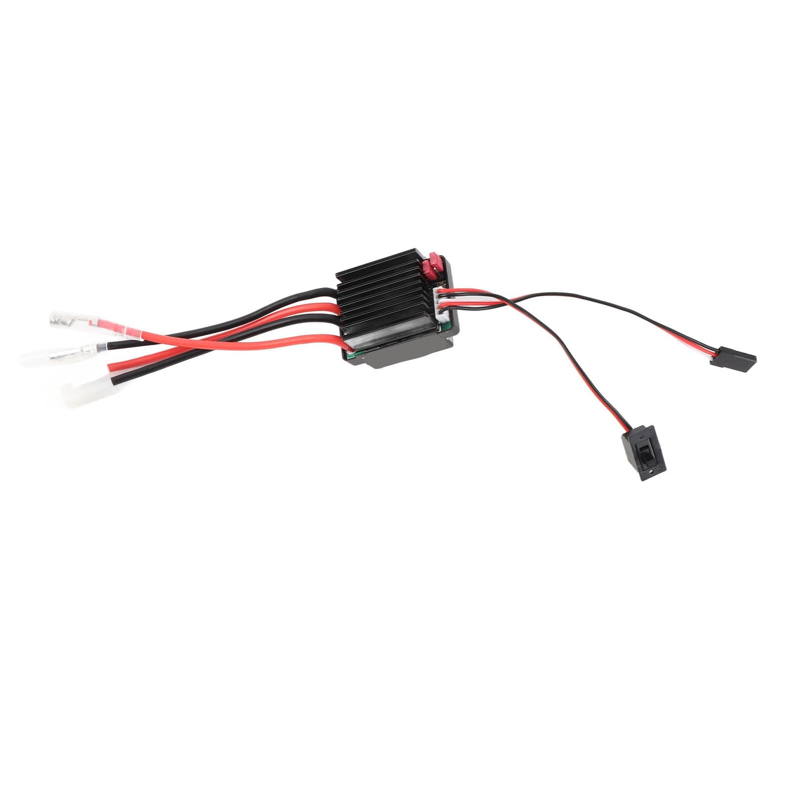 Haosie 320A RC Car, RC Controller, Brushed Electronic Speed Controller, for Ship Boat Car Model Accessories