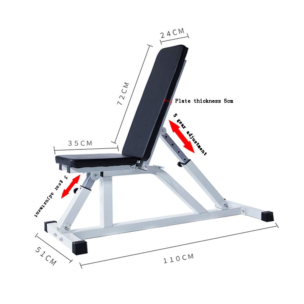 Ławka do ćwiczeń Ławka do ćwiczeń, komercyjne krzesło fitness Ławka z hantlami Deska do ćwiczeń na wznak Płyta brzuszna Ławka latającego ptaka Łóżko do wyciskania Płaski stołek Ławka treningowa