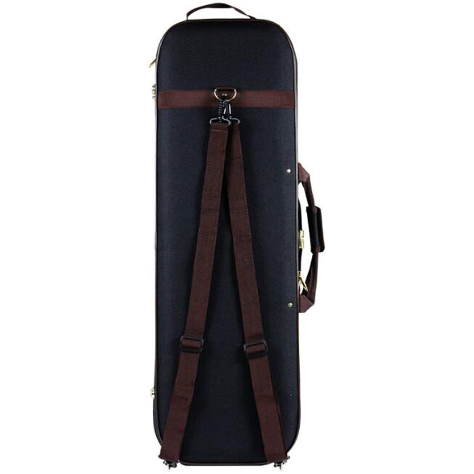 Geige Koffer Geigenkasten 1/4 1/2 3/4 4/4 Länglich Professionell Superleicht Geigenkoffer Geige Box Mit Hygrometer Mit Rucksackgurten Violinkoffer Geigenzubehör (Size : 4/4)