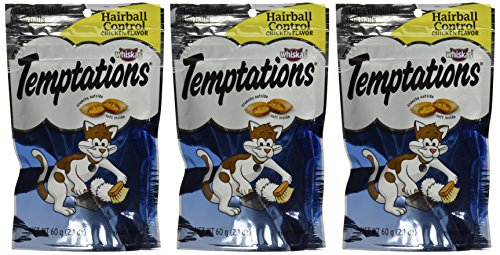 Temptations Hairball Control, Chicken (Pack of 3)