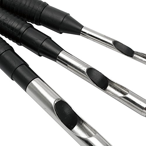 FLADEN Fishing 3 Pack of MEAT PASTE BREAD PUNCH Set (SMALL - 4mm / 7mm / 9mm) for Preparing Your Hook Bait [28-2159]