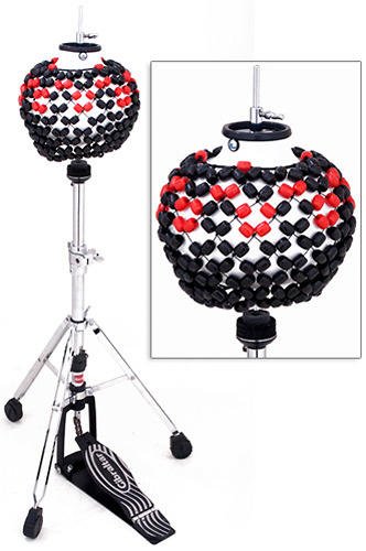 2010 Latin Percussion Hi-Hat Shekere LP485 Pictured