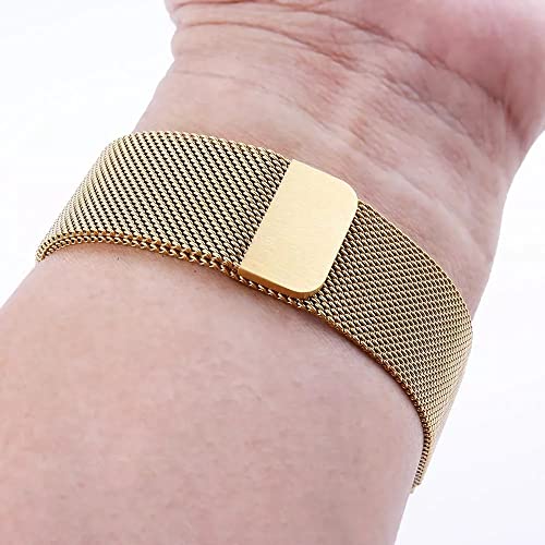 Image of STRPY 22mm Replacement Milanese Magnetic Clasp Chain Strap Band For Amazfit GTR 2 /GTR 2e Smart Watch, Metal Straps