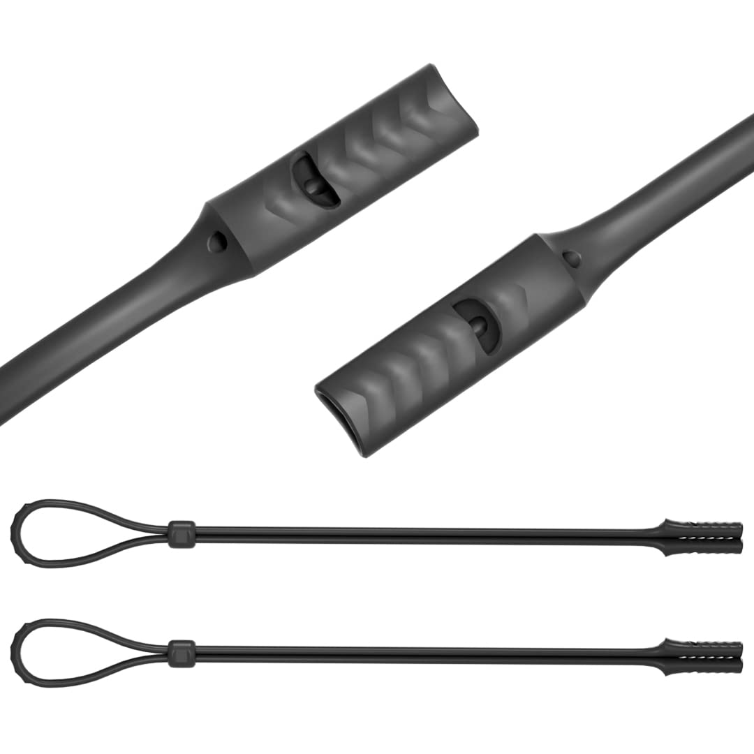 A'ceisme Correa para gafas, soporte ajustable para gafas para deportes, correa de silicona para gafas de sol para hombres, mujeres y niños