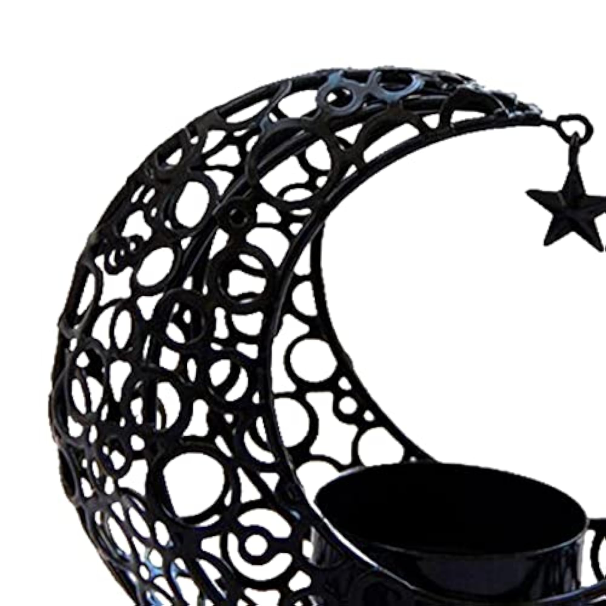 2x Eid Moon Star Candlestick Party Decor Gift