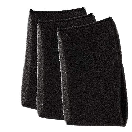 FixedByU Schaumfilter Schaumstofffilter Filter Set Ersatz Nassfilter zum Nasssaugen Staubsaugen im 3er Pack passend für Scheppach Nass-Trockensauger PN-TS20 20 Liter Sauger