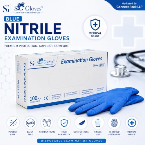 Image of Nitrile Examination Glove S