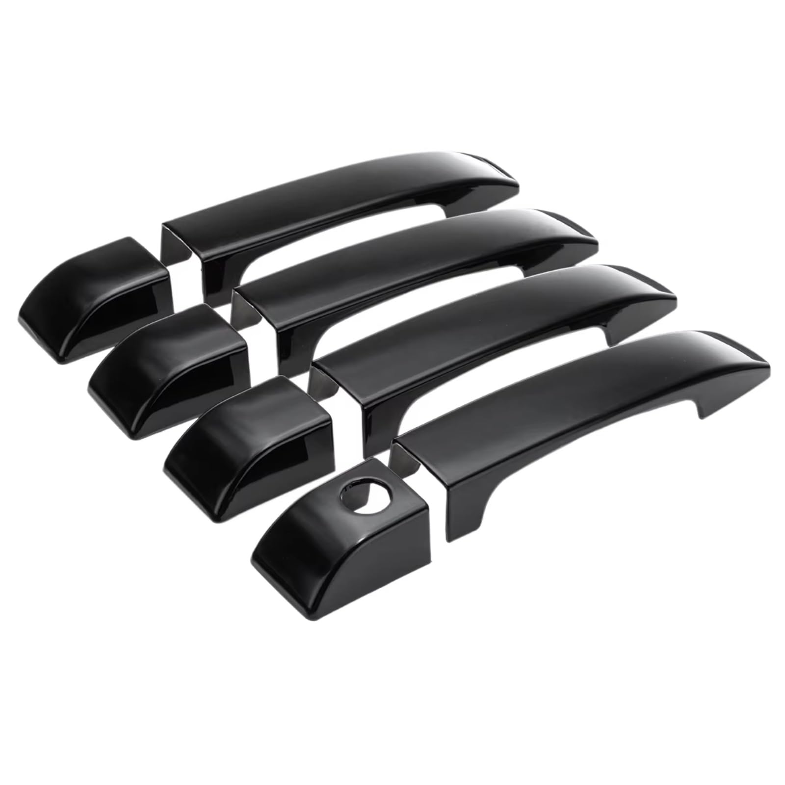 FVOIRSS Outer Door Handle Compatible with Land for Rover for Range for Vogue L322 2002 2003 2004 2005 2006-2012 Door Handle Covers Trim Exterior Handles Cover