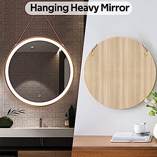 Image of 2PCS Adjustable Picture Hanging Wire Kit - Heavy Duty Hardware , 1M X1.5Mm Stainless Steel Cables Hanging Rope