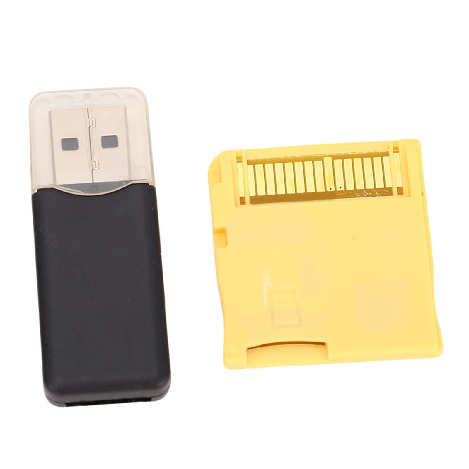 Ejoyous Consola de Juegos Flash Cart Tarjeta de Juego Flashkarte para 2DS 3DS con Chip ASIC Compatible con Tarjetas de Memoria 4G-128G FAT16 FAT32 YS Kernel Interfaz Personalizable (GOLD)
