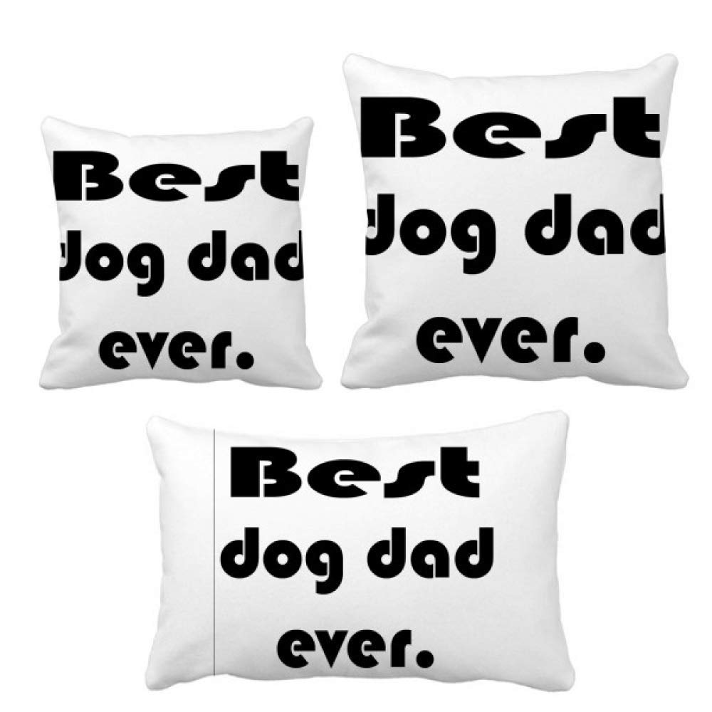 Parure de coussin Best Dog Dad Ever textile durable anti fatigue