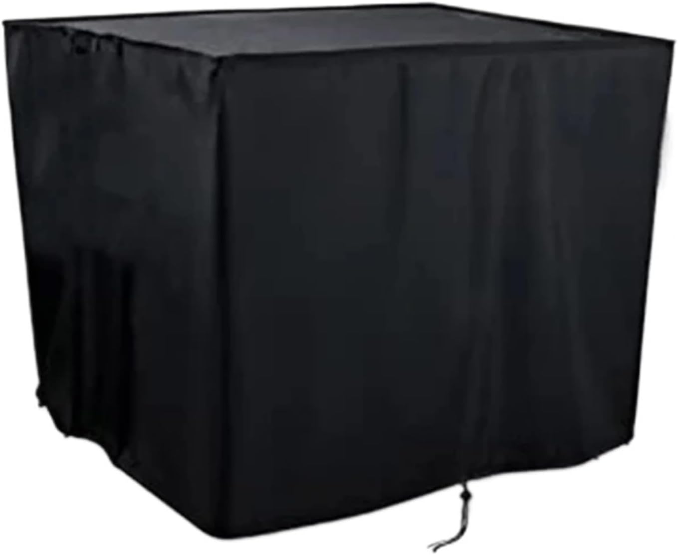 Fire Pit Cover - Outdoor Square Black Nylon Protector Against Rain, Dust & Sun, Fits And Round Pits(135x135x75cm)