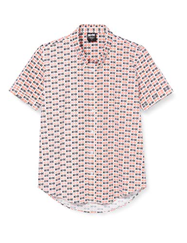 Chemise AC/DC fluide à motif logo classique coupe unisexe confortable