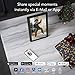 Nixplay Seed Wave 13.3 Inch WiFi Digital Picture Frame with Bluetooth Speakers, Share Moments Instantly via App or E-Mail