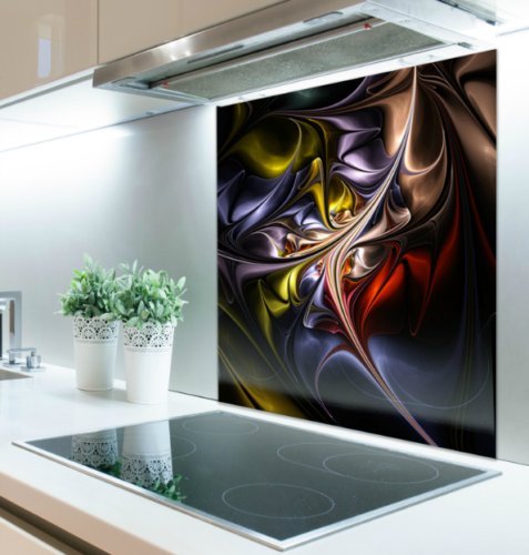 UrboArt Digital Print Glass Splashback Heat Resistant Toughened 113085882 (90cm x 75cm)