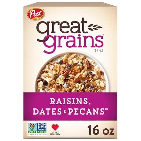 Post Great Grains Raisins, Dates & Pecans Whole Grain Cereal Cover