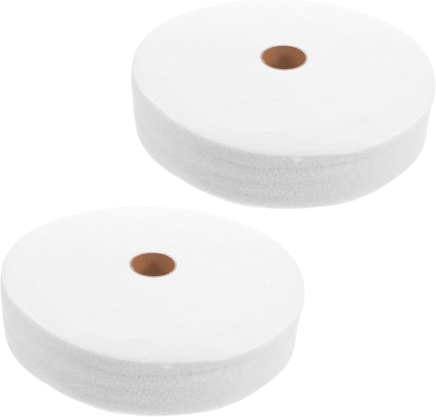DOITOOL 2rolls Cotton Batting for Quilting Purses Rugs Breathable Needle-Punched Cotton Blend for Crafts for All Seasons