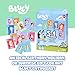 Bluey 5-in-1 Card Game Set, Jumbo-Sized 53-Deck Toddler Game, Multi-Color Interactive Play Card Games for Kids of Ages 3+