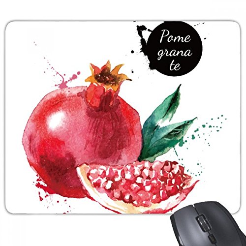 Tapis de souris jeu rectangle caoutchouc aquarelle grenade beatChong