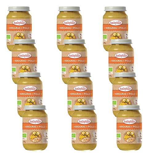 Babybio Menu De Dia Bio - Verduras Y Pollo 200G - Desde 6 Meses