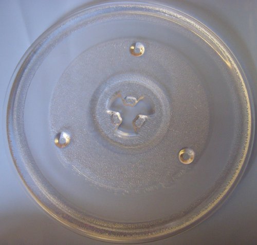 Preisvergleich Produktbild Mikrowellenteller / Drehteller / Glasteller für Mikrowelle # ersetzt Severin Mikrowellenteller # Durchmesser Ø 27,0 cm / 270 mm # Ersatzteller # Ersatzteil für die Mikrowelle # Ersatz-Drehteller # OHNE Drehring # OHNE Drehkreuz # OHNE Mitnehmer